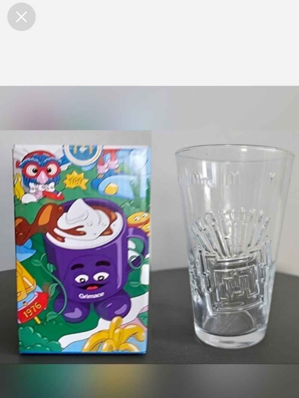 McDonald's Nanoblocks Grimace French Fry Glass NEW IN BOX